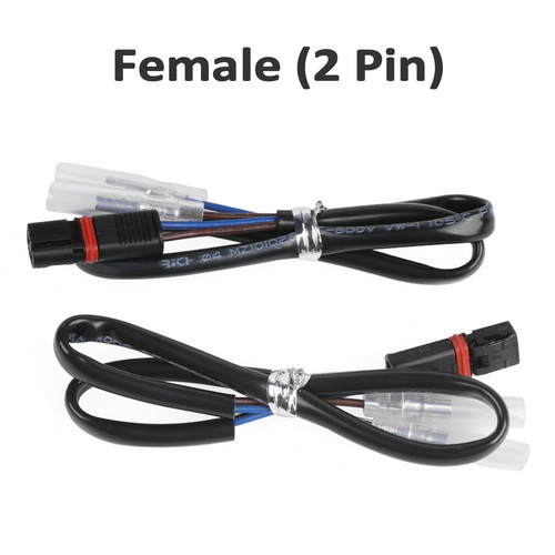 Rear turn signal adapter - rear, plug