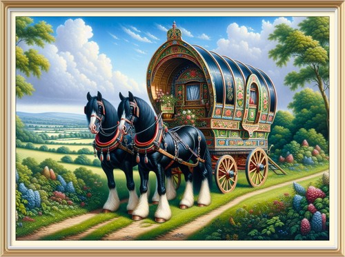 Original art print - art, traveller