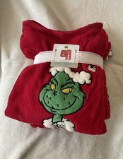 GRINCH Ladies Red Cosy Fleece