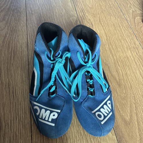 Omp karting boots blue - omp,