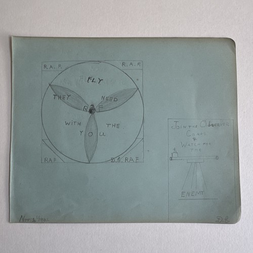 Original 1942 folk - 1942, drawing