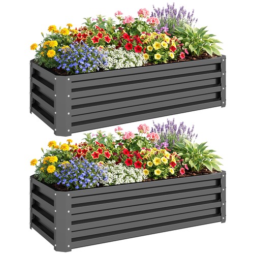 Outsunny set raised - set,