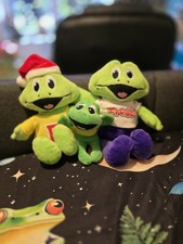 Set Of 3 Freddo Frog Soft Toys