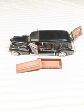 National Motor Museum Mint 1:18 scale replica 1938 Cadillac V16 Fleetwood hearse