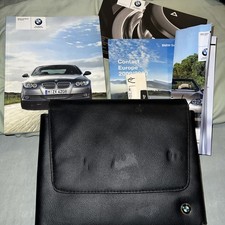 BMW 3 SERIES CONVERTIBLE / COUPE 2006-2010 HANDBOOK OWNERS MANUAL & WALLET D931