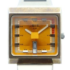 Vintage Seiko Alba Orange Dial