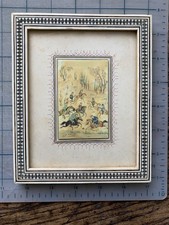 vintage HAND PAINTED E. Omumi