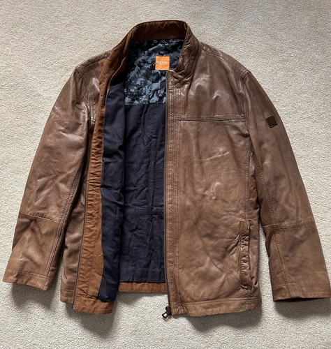 Rare hugo boss tan leather - rare,