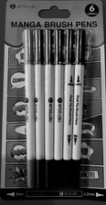 Manga brush sign - brush,