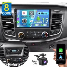 8CORE 4+64GB CarPlay For 1-Din