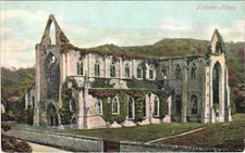 Tintern abbey postcard - tintern,