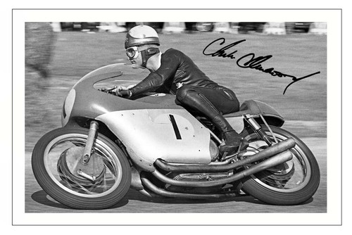 Mike hailwood signed autograph - mike,
