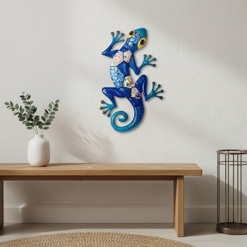 Gecko metal wall - wall, hanging