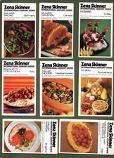 Brooke Bond Zena Skinner International Cookery Cards 1974 Eight Cards