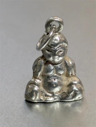 Solid sterling silver lucky - silver,