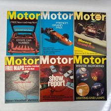VINTAGE CAR MAGAZINE MOTOR