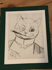 Louis Wain 1906 Cat Print