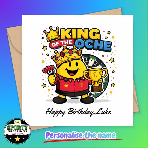 Personalised darts birthday - personalised,