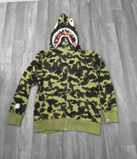 Bape Full Zip Hoodie Cameo Retro 1990's Authentic                      #1  JL11