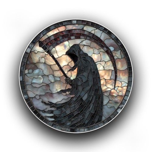 Gothic grim reaper scythe - gothic,