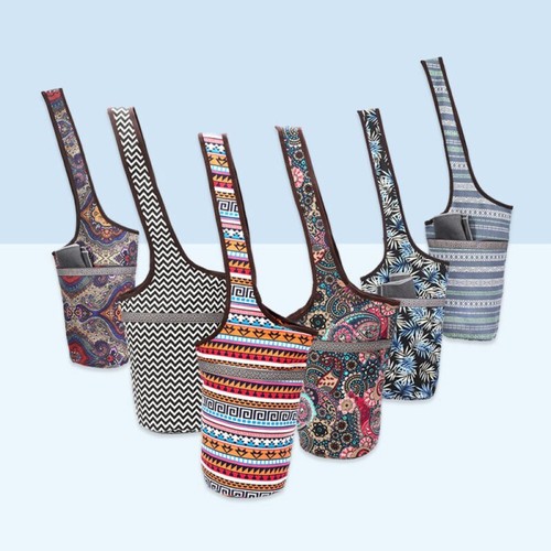 Yoga bag with - bag, mat
