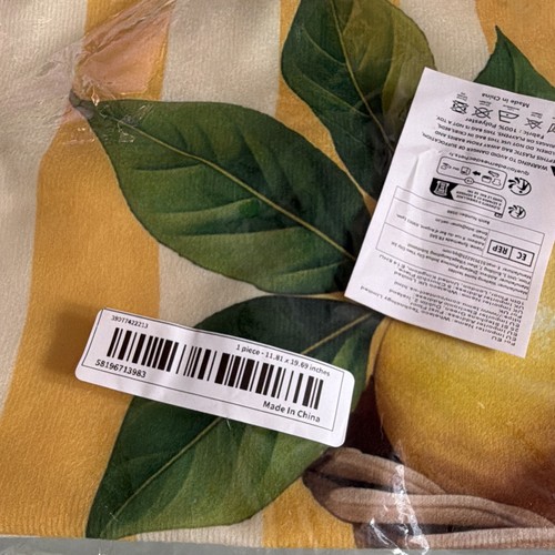 Lemon cushion cover x - 11.81,