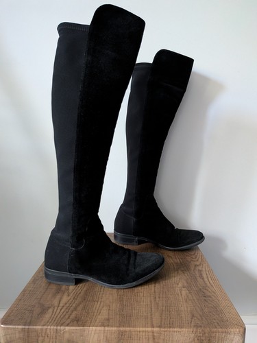 Clarks caddy belle black suede - caddy,