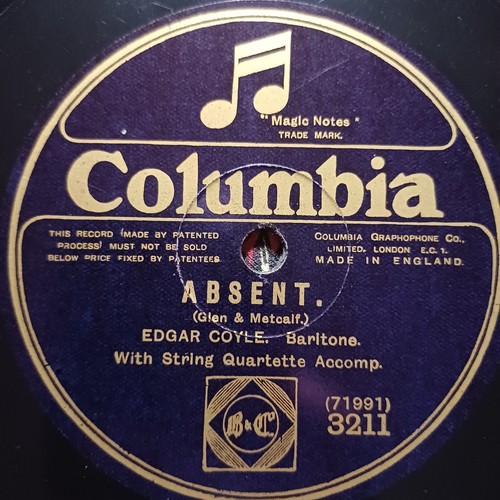 Edgar coyle absent columbia - edgar,