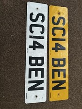 Private Plate SC14 BEN