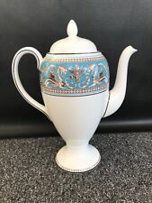 Wedgwood bone china Florentine Turquoise Coffee Pot