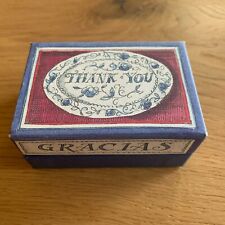 Matthew Rice ‘Thank You, Gracias, Danke, Merci’ Box. Lovely Mothers Day Present