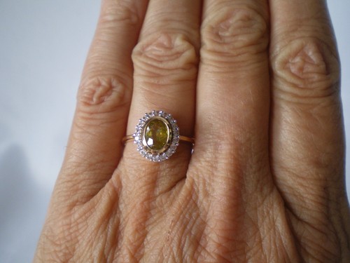 Ambilobe sphene oval ring 4 - ambilobe,