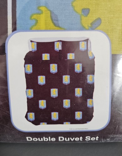 Aston villa double duvet - aston,