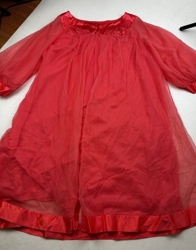 Vintage hot pink chiffon - hot,
