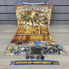 INCOMPLETE ADVANCED HEROQUEST VINTAGE BOARD GAME GAMES WORKSHOP ADVENTURE 1990