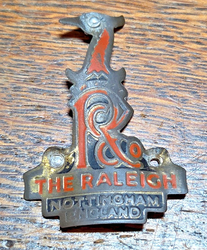 Vintage raleigh bicycle - bicycle, head