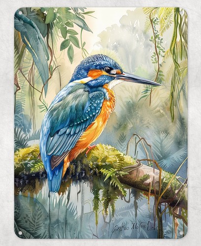 Kingfisher bird metal - kingfisher,