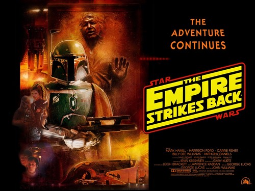 Empire strikes back 1981 quad - 1981,