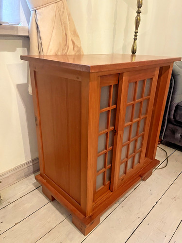 Heavy solid rosewood cabinet - solid,