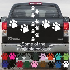  28 PAW PRINT STICKERS Lots of