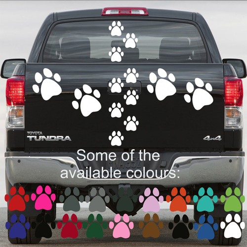 Paw print stickers - paw,