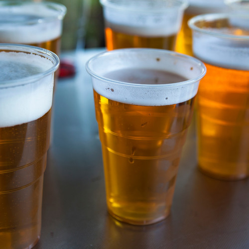 Reusable half pint plastic - pint,