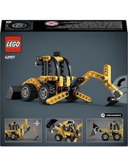 LEGO Technic Backhoe Loader Construction Vehicle Toy for 7+ Year Old Boys Girls