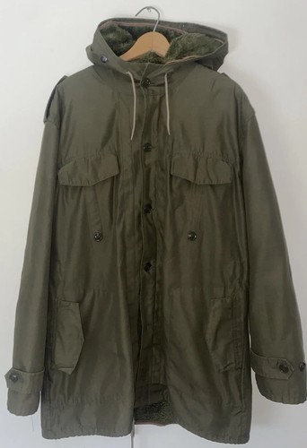 Rare true vtg parka - b.w, german