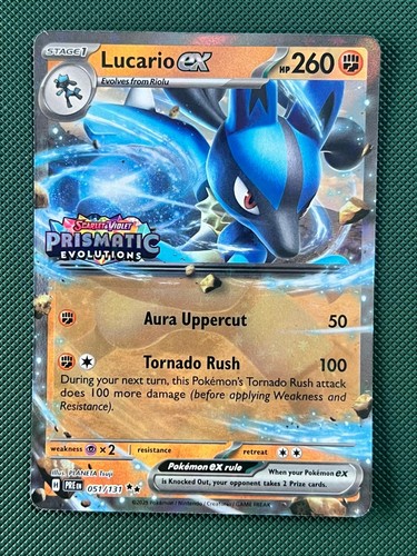 Lucario 051 131 prismatic - lucario,
