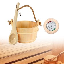 Sauna Bucket and Ladle Sauna