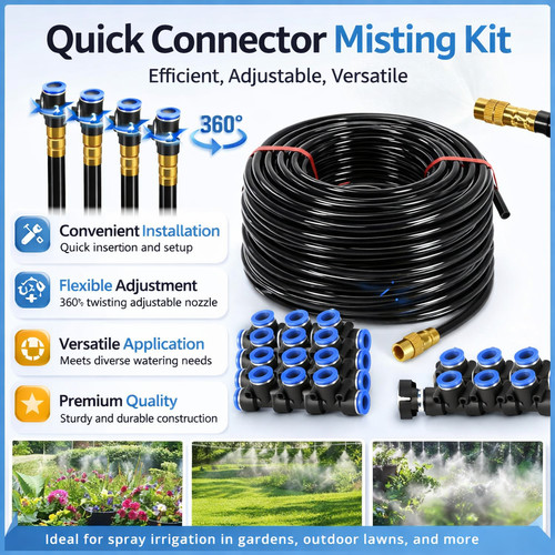 Drip irrigation system kit - system,