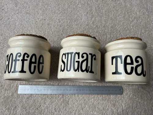 Tea coffee sugar canister - coffee,,