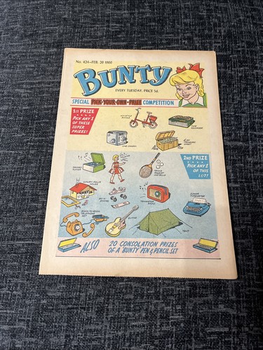 Bunty comic february - bunty,