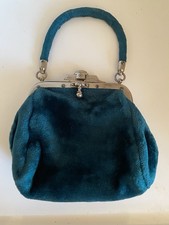 Art Deco Teal Handbag Paris